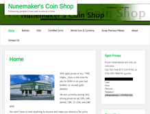 Tablet Screenshot of nunemakers.com